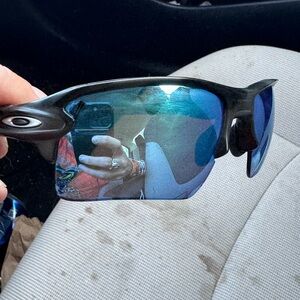 Blue Oakley Flak 2.0 Prizm Lense